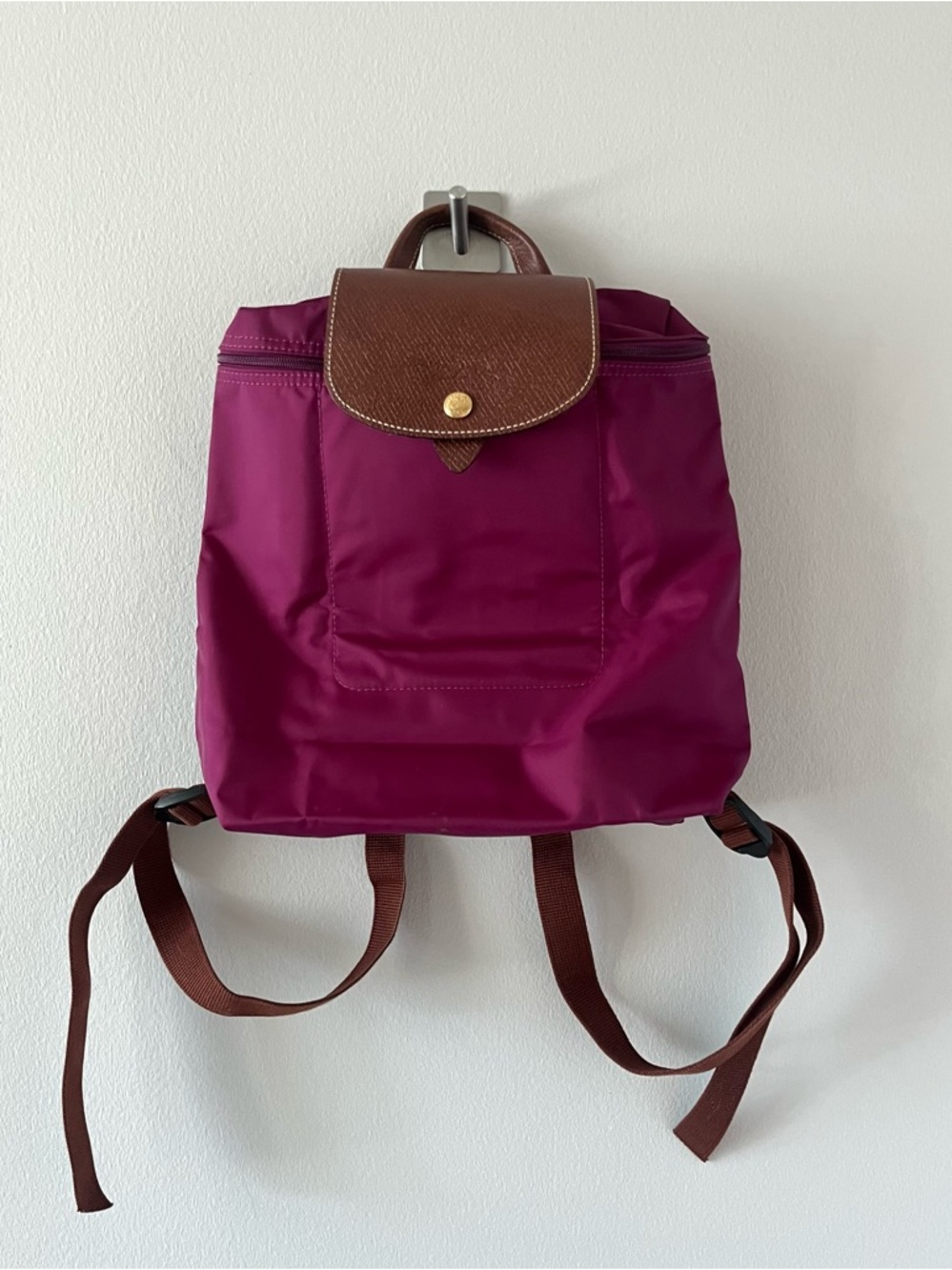 Longchamp Le Pliage Backpack in Red - Picture 2 of 8